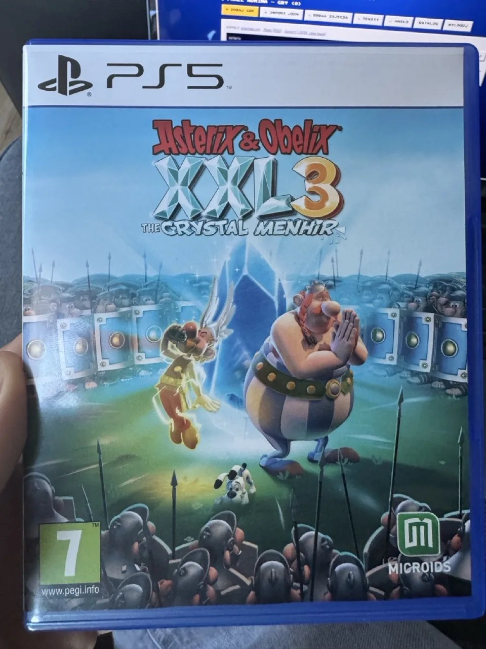 Asterix Obelix XXL3 The Crystal Menhir (PS5) okładka wydania pudełkowego, zdjęcie 1