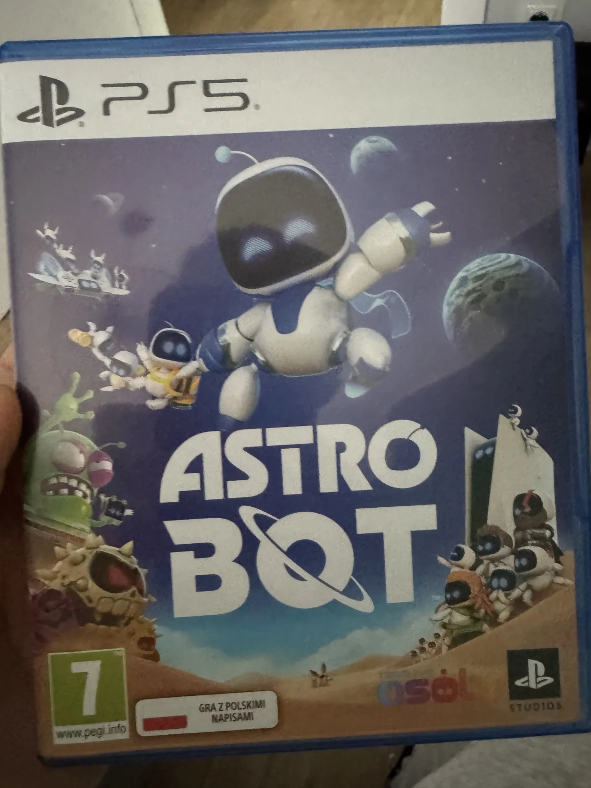 Astro Bot (PS5) okładka wydania pudełkowego, zdjęcie 1