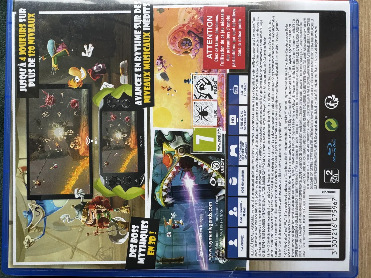 Rayman Legends — okładka 2