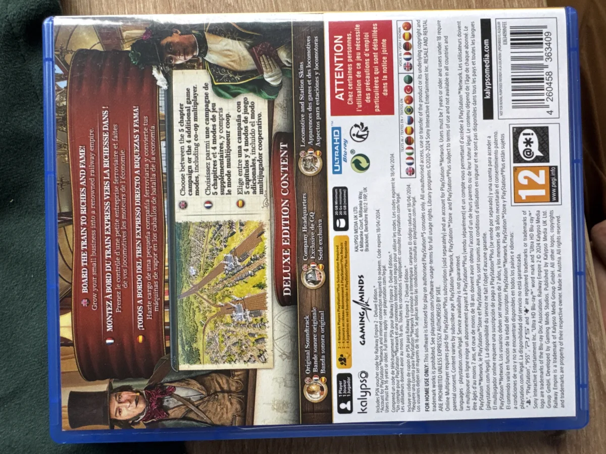 Railway empire 2 delete edition — okładka 2