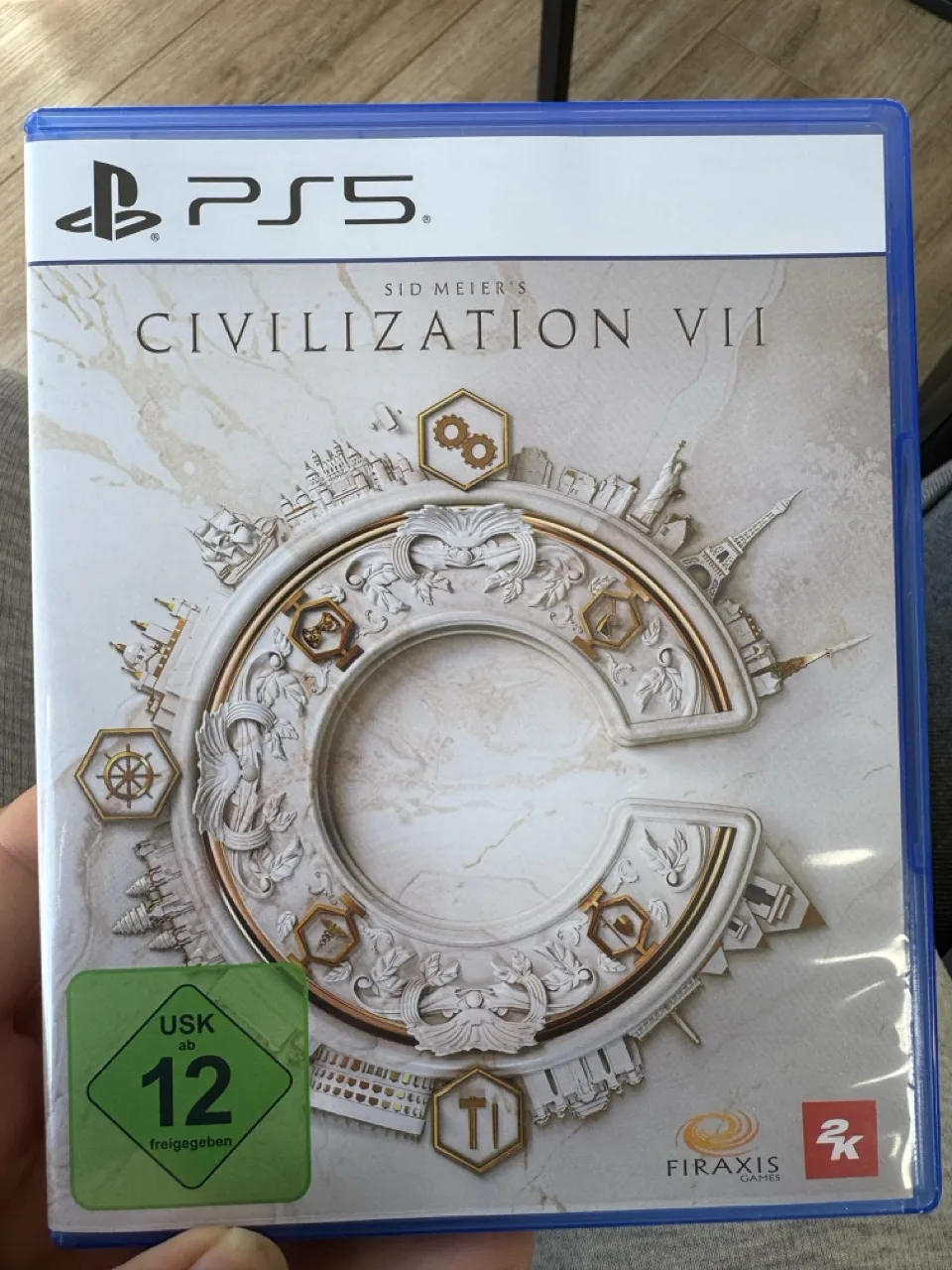 civilization VII (PS5) okładka wydania pudełkowego, wersja DE, zdjęcie 1
