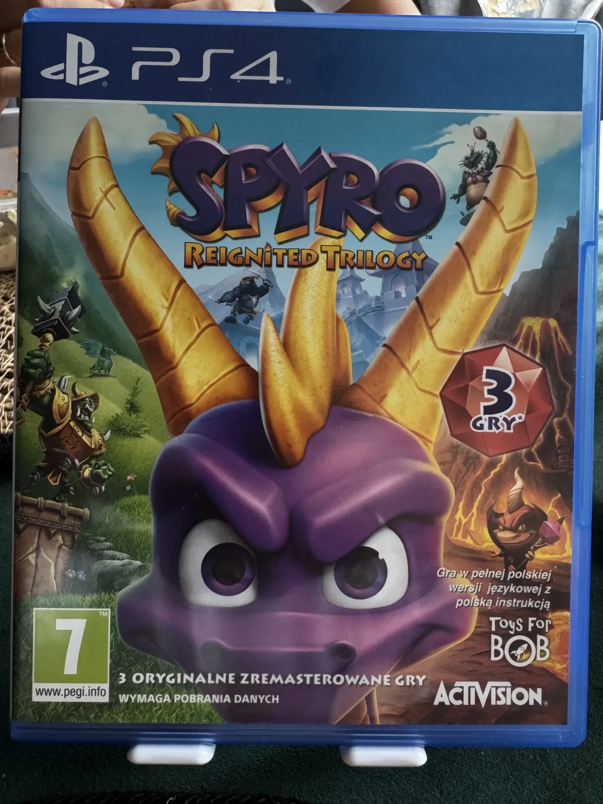 Spyro Reignited Trilogy — okładka 1