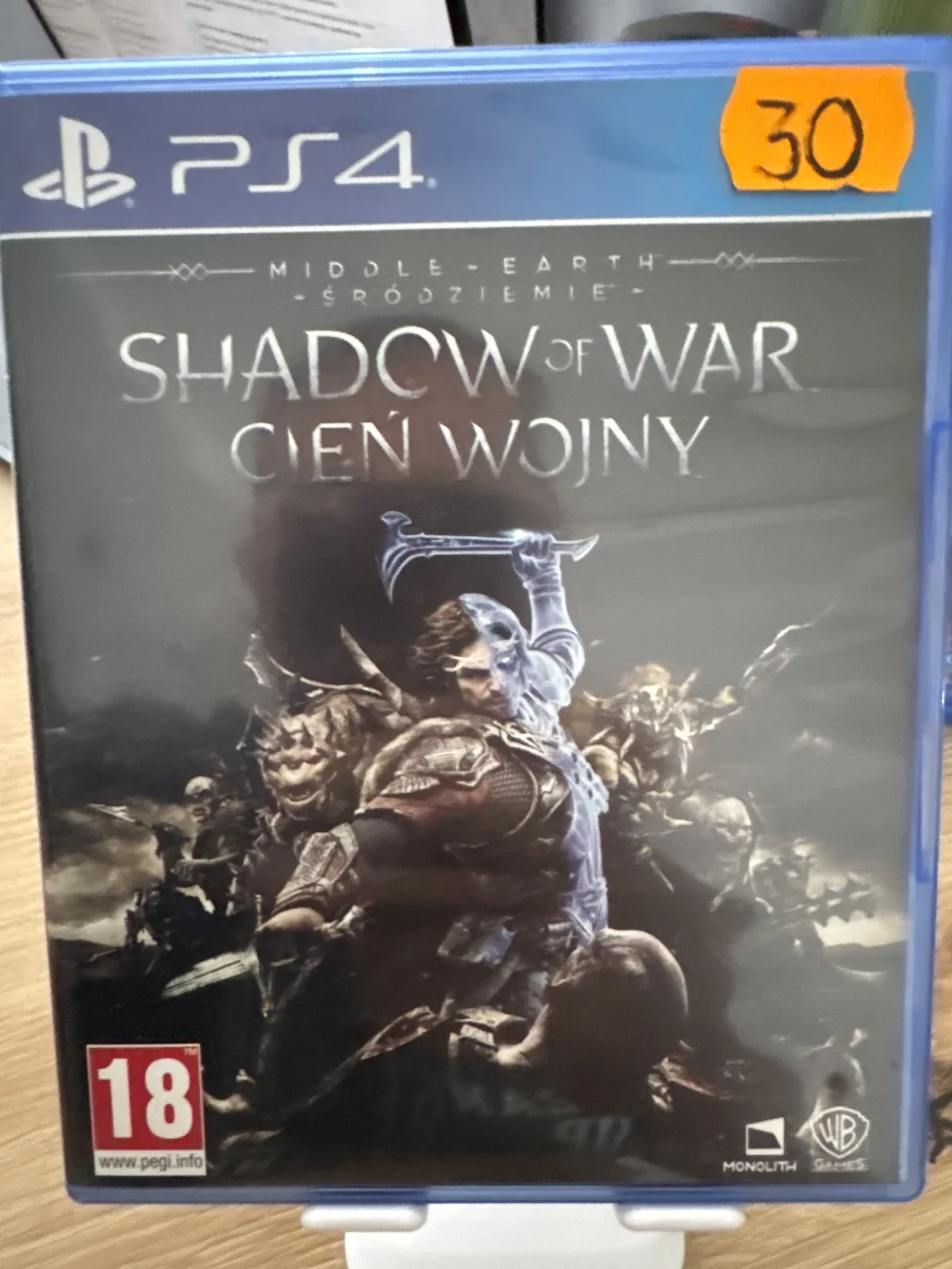 Middle Earth Śródziemie shawdow of war cień wojny — okładka 1