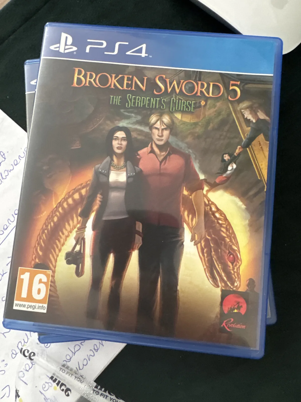 Broken Sword 5: The Serpent's Curse — okładka 1