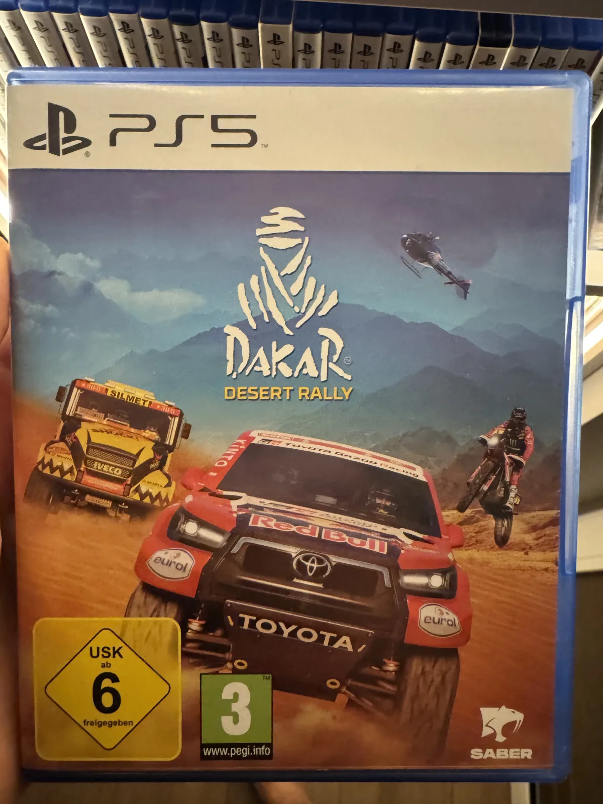 Dakar Desert Rally (PS5) okładka wydania pudełkowego, zdjęcie 1