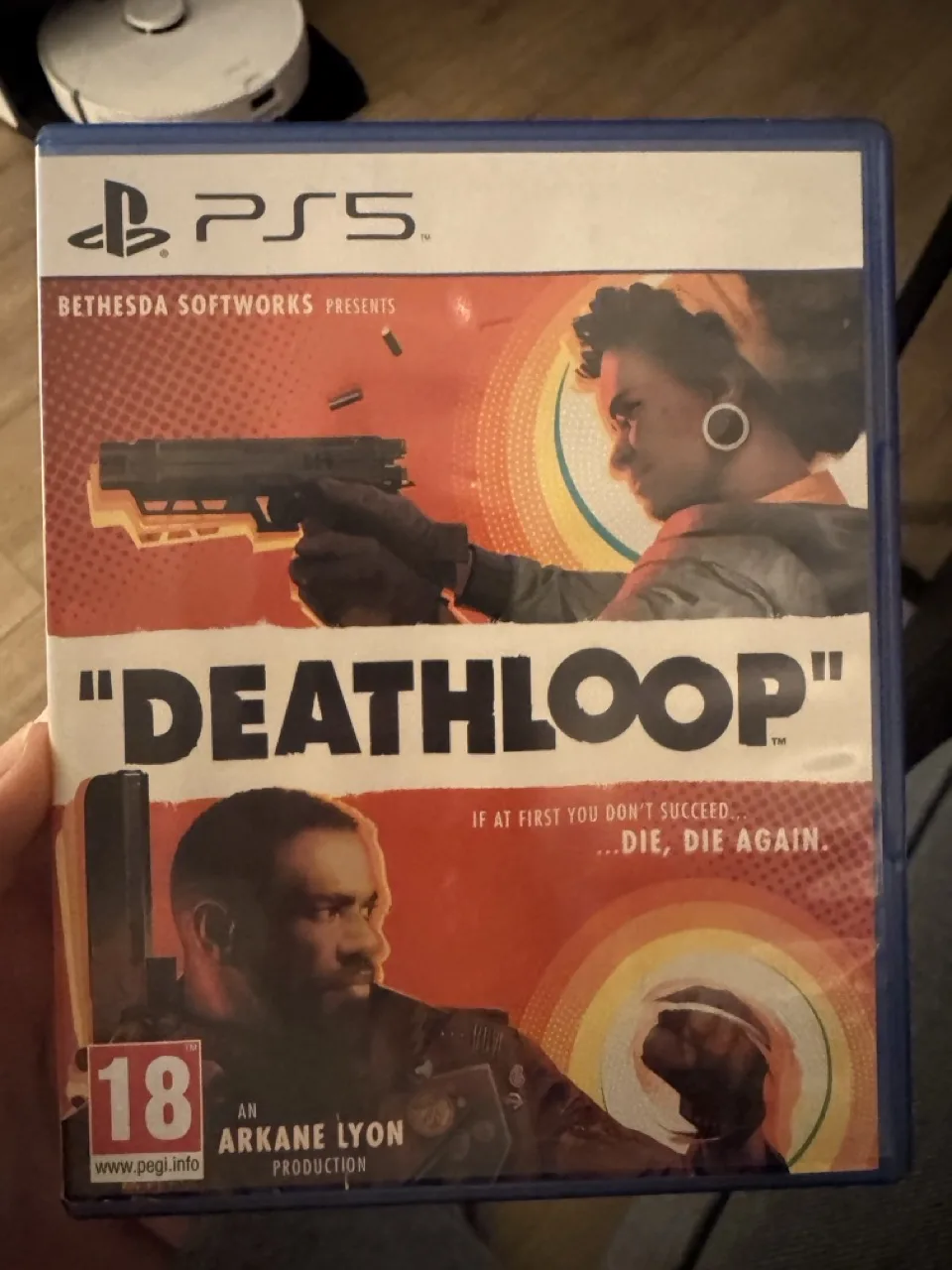 Deathloop (PS5) okładka wydania pudełkowego, zdjęcie 1