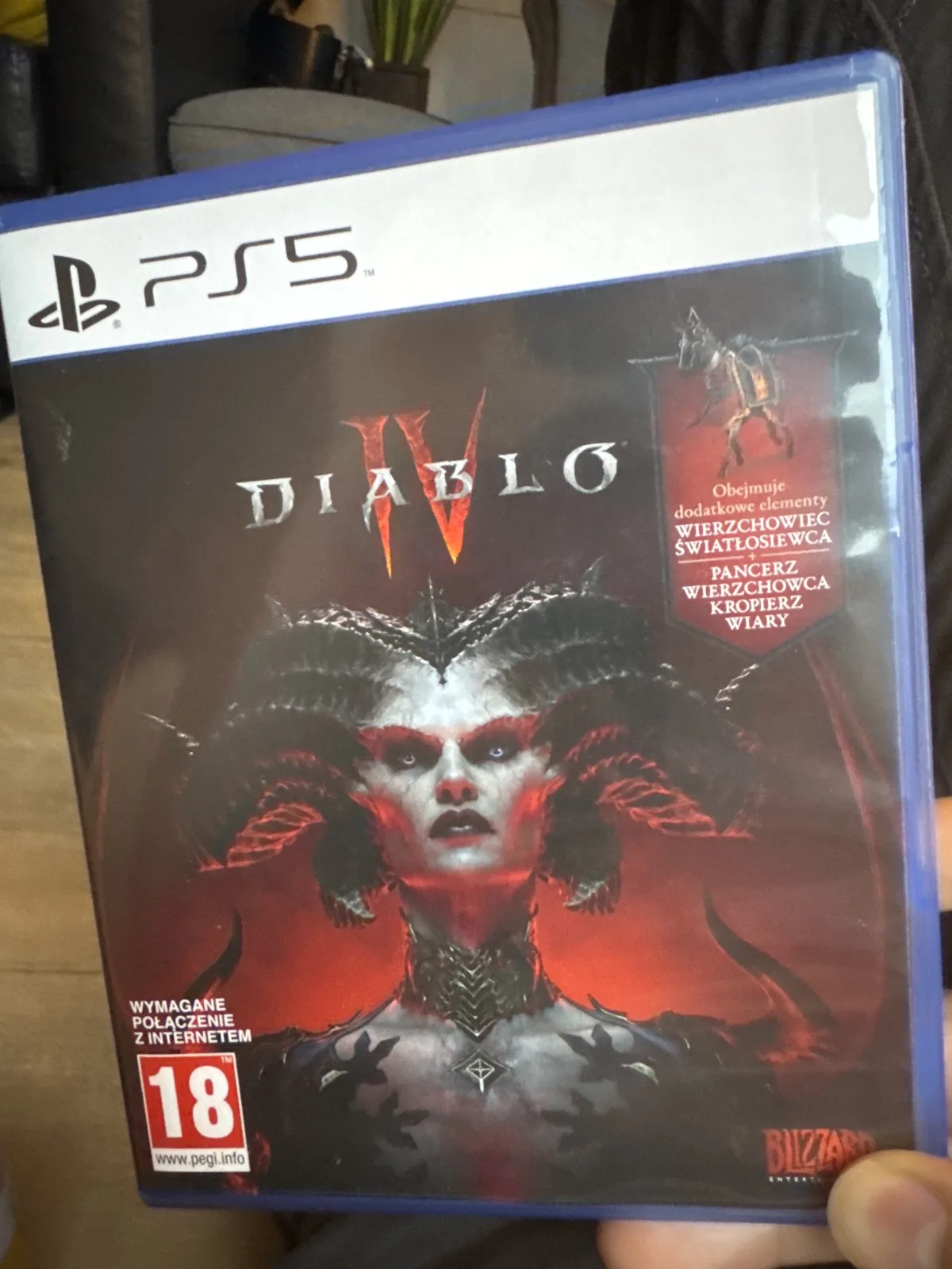 Diablo IV (PS5) okładka wydania pudełkowego, zdjęcie 1