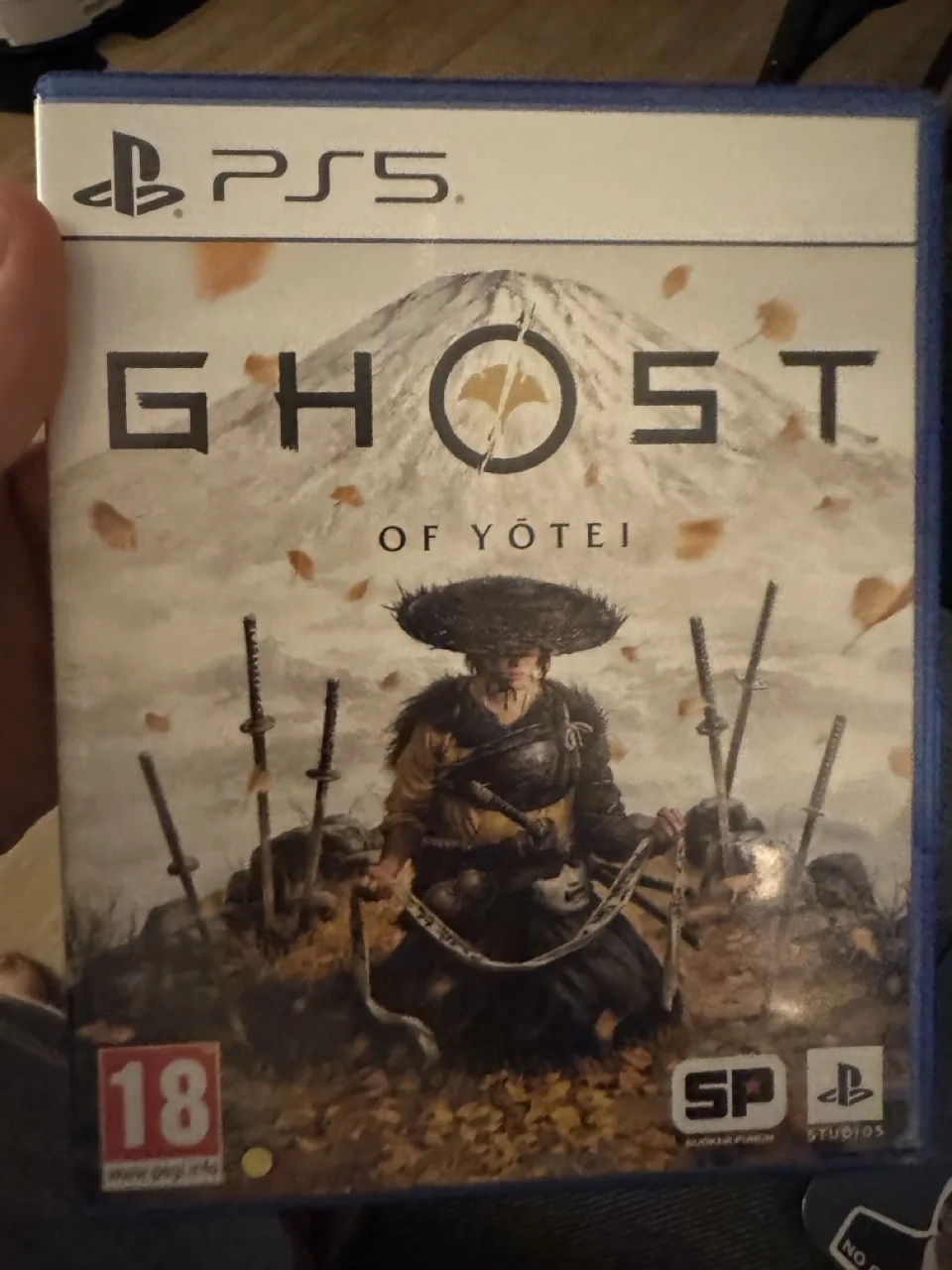Ghost of Yotei (PS5) okładka wydania pudełkowego, wersja EU, zdjęcie 1