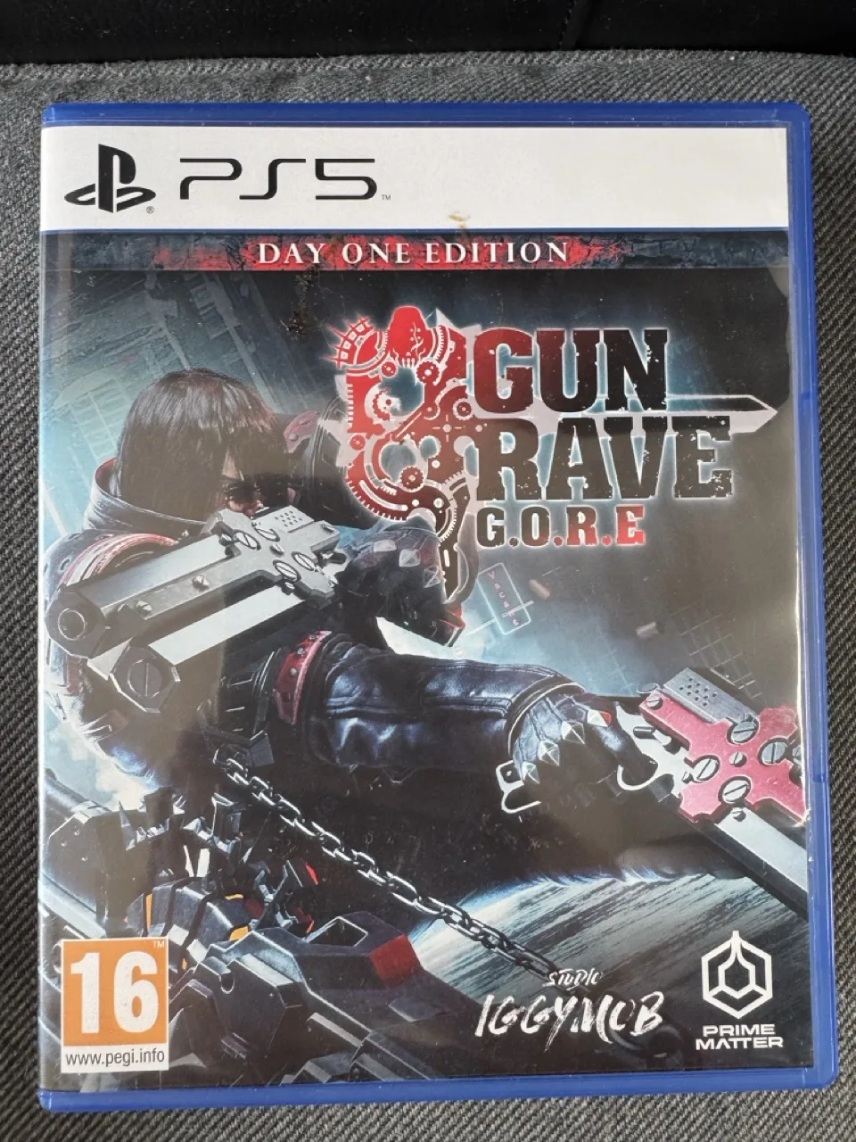 GUNGRAVE C.O.R.E (PS5) okładka wydania pudełkowego, wersja EU, zdjęcie 1