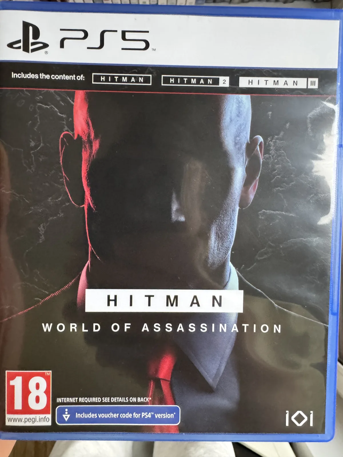 Hitman: World of Assassination (PS5) okładka wydania pudełkowego, zdjęcie 1