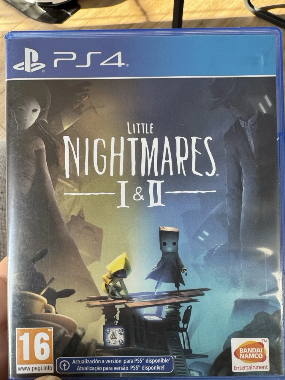 Little Nightmares I & II (PS4) okładka wydania pudełkowego, wersja EU, zdjęcie 1