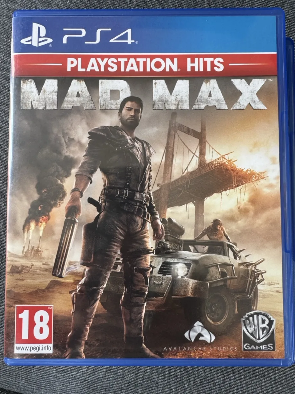 Mad Max (PS4) okładka wydania pudełkowego, zdjęcie 1