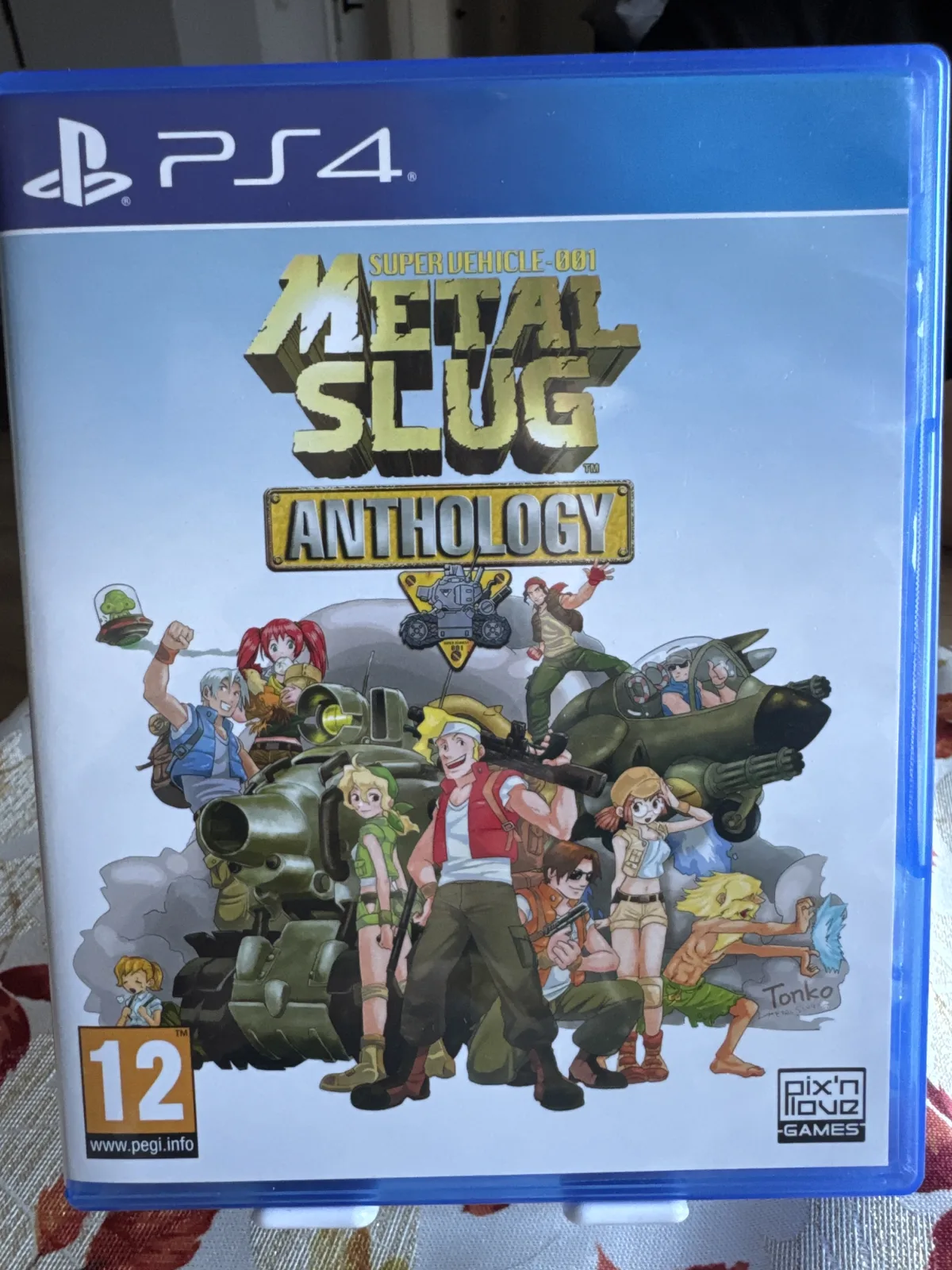 Metal Slug Anthology (PS4) okładka wydania pudełkowego, wersja EN, zdjęcie 1