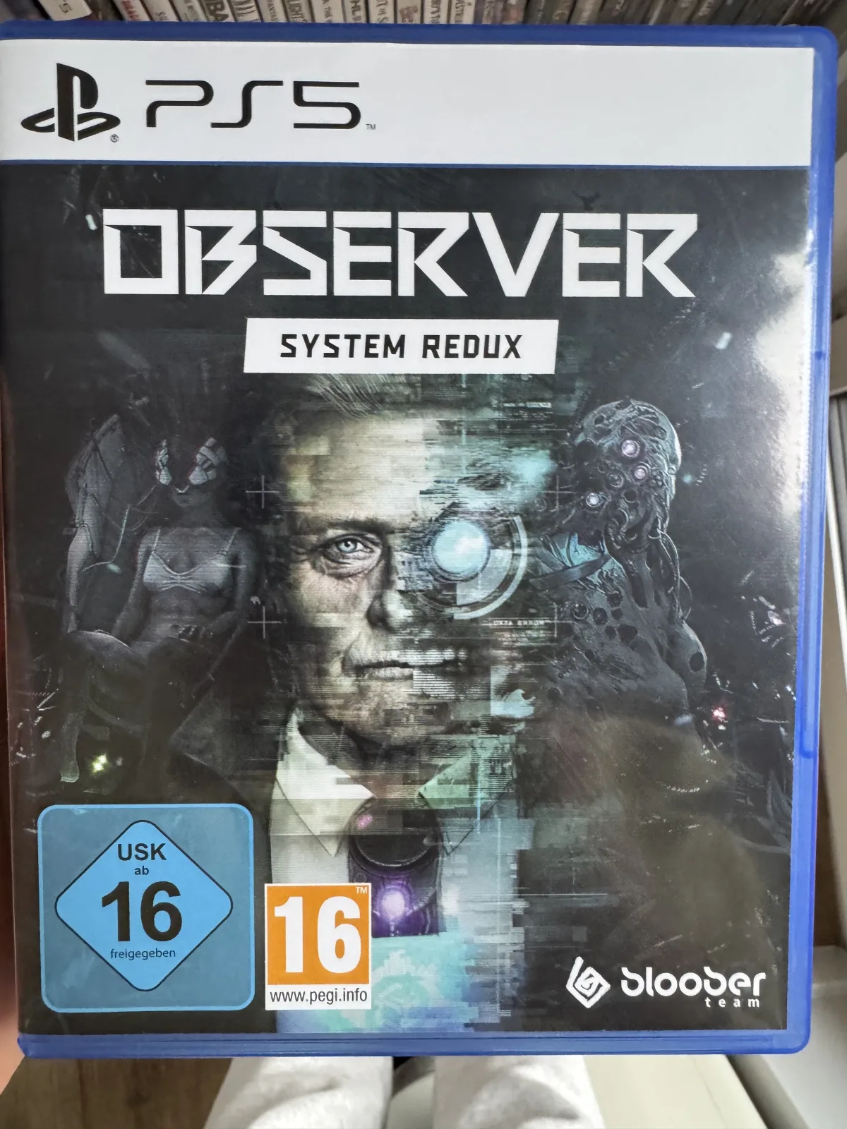 Observer System Redux (PS5) okładka wydania pudełkowego, zdjęcie 1