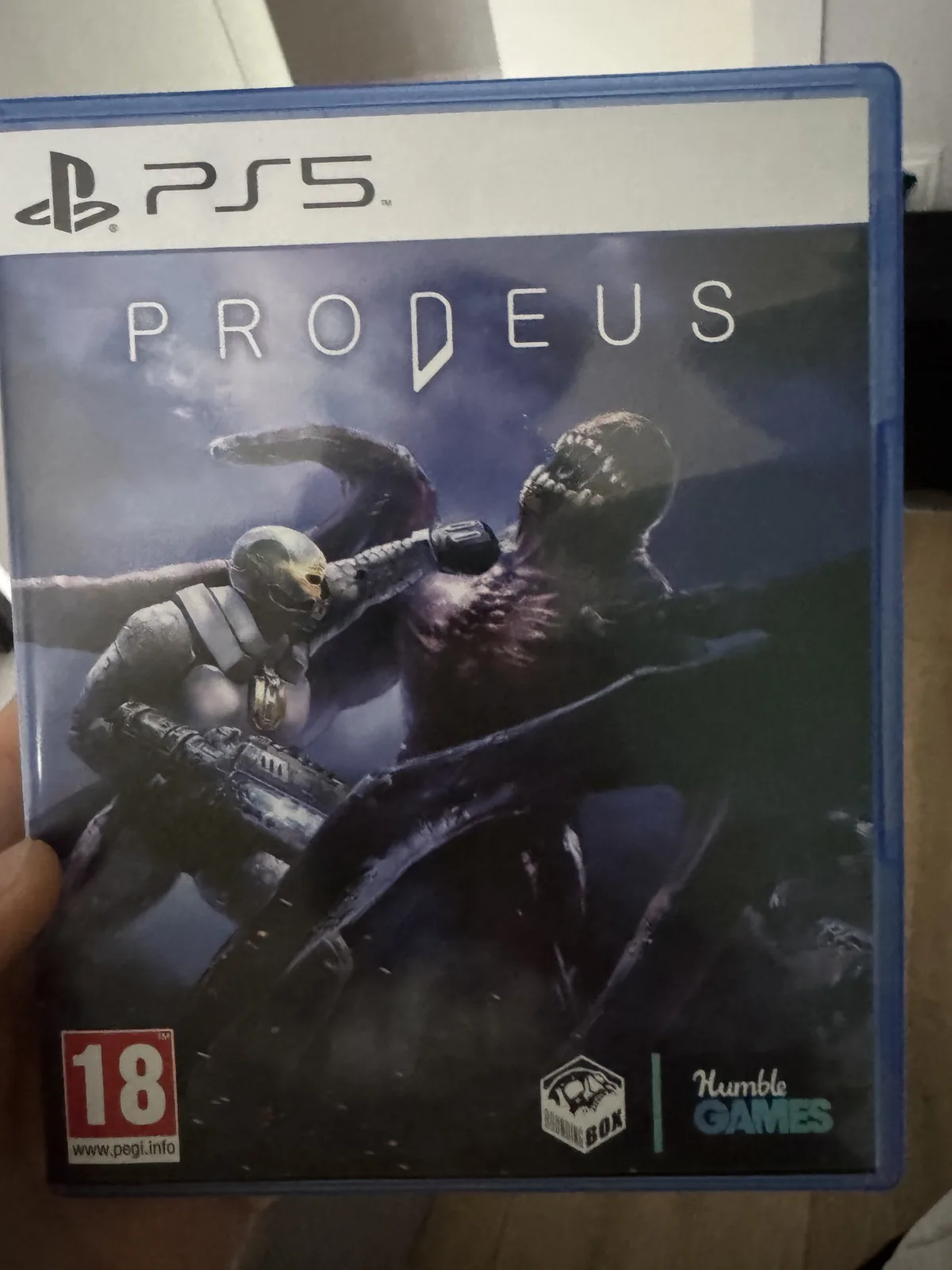 Prodeus (PS5) okładka wydania pudełkowego, zdjęcie 1
