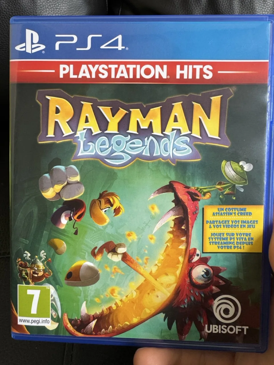 Rayman Legends (PS4) okładka wydania pudełkowego, wersja EU, zdjęcie 1