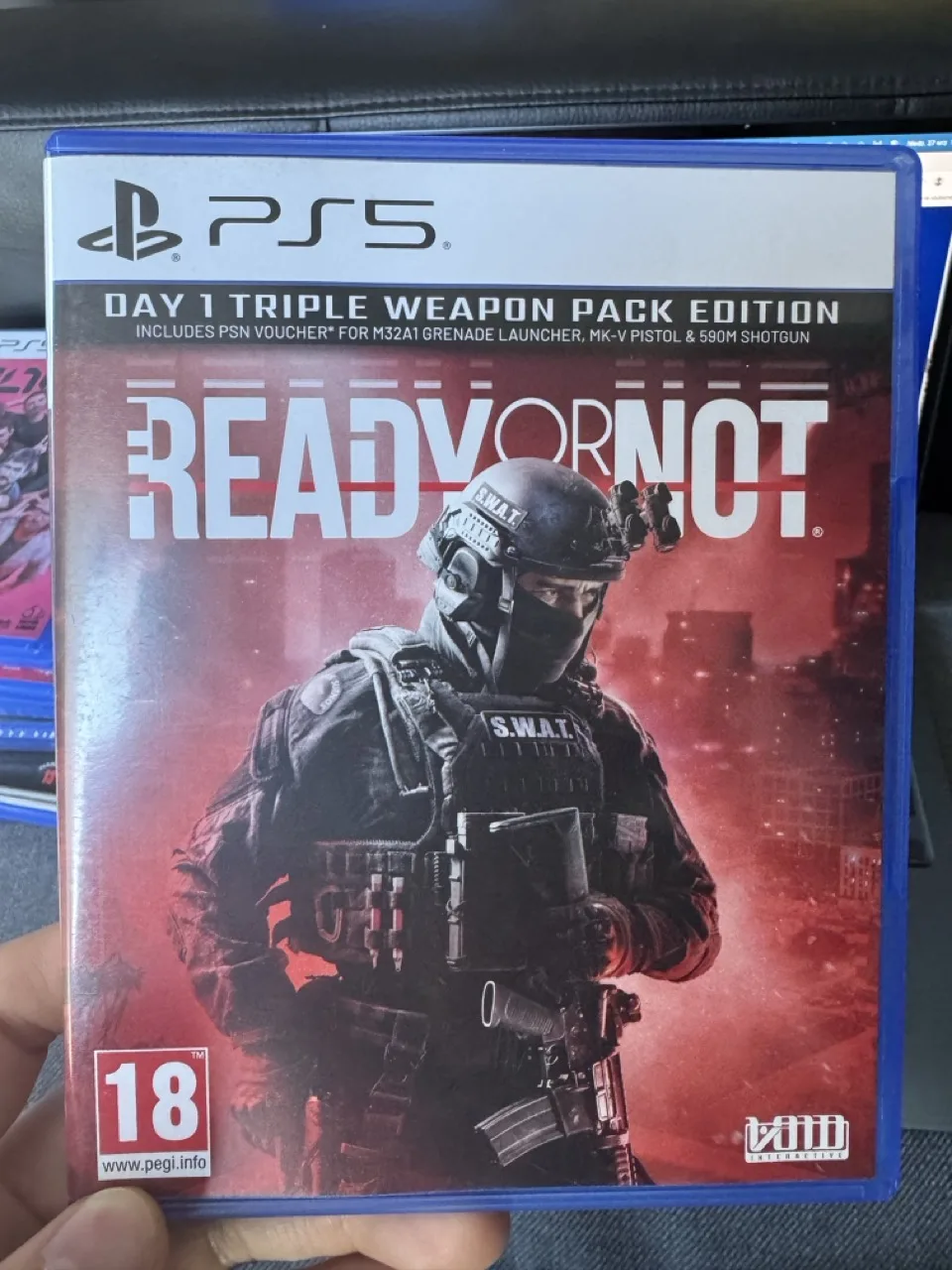READY or NOT (PS5) okładka wydania pudełkowego, wersja EN, zdjęcie 1