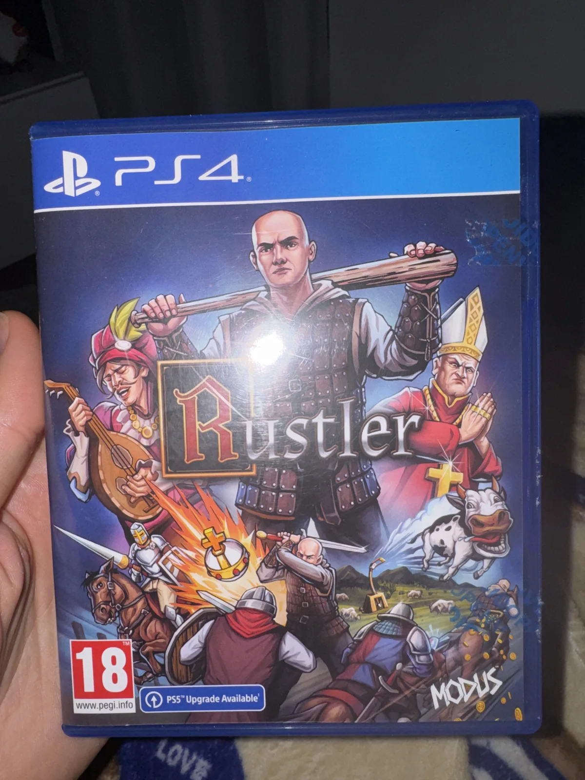 Rustler (PS4) okładka wydania pudełkowego, zdjęcie 1