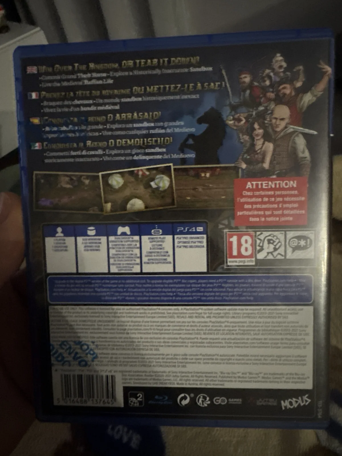 Rustler (PS4) okładka wydania pudełkowego, zdjęcie 2