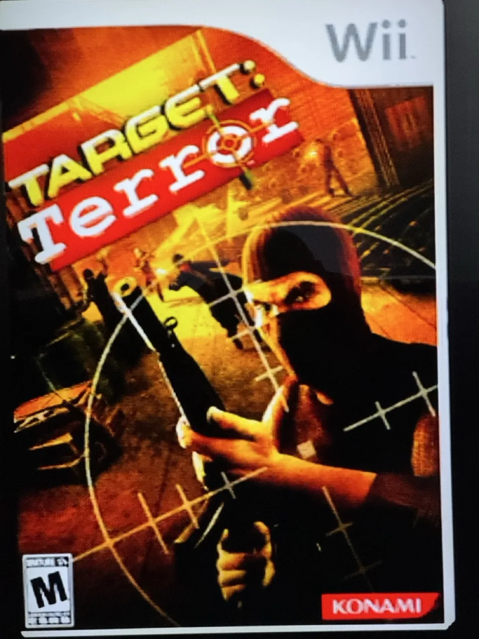 Target Terror (Wii) okładka wydania pudełkowego, zdjęcie 1