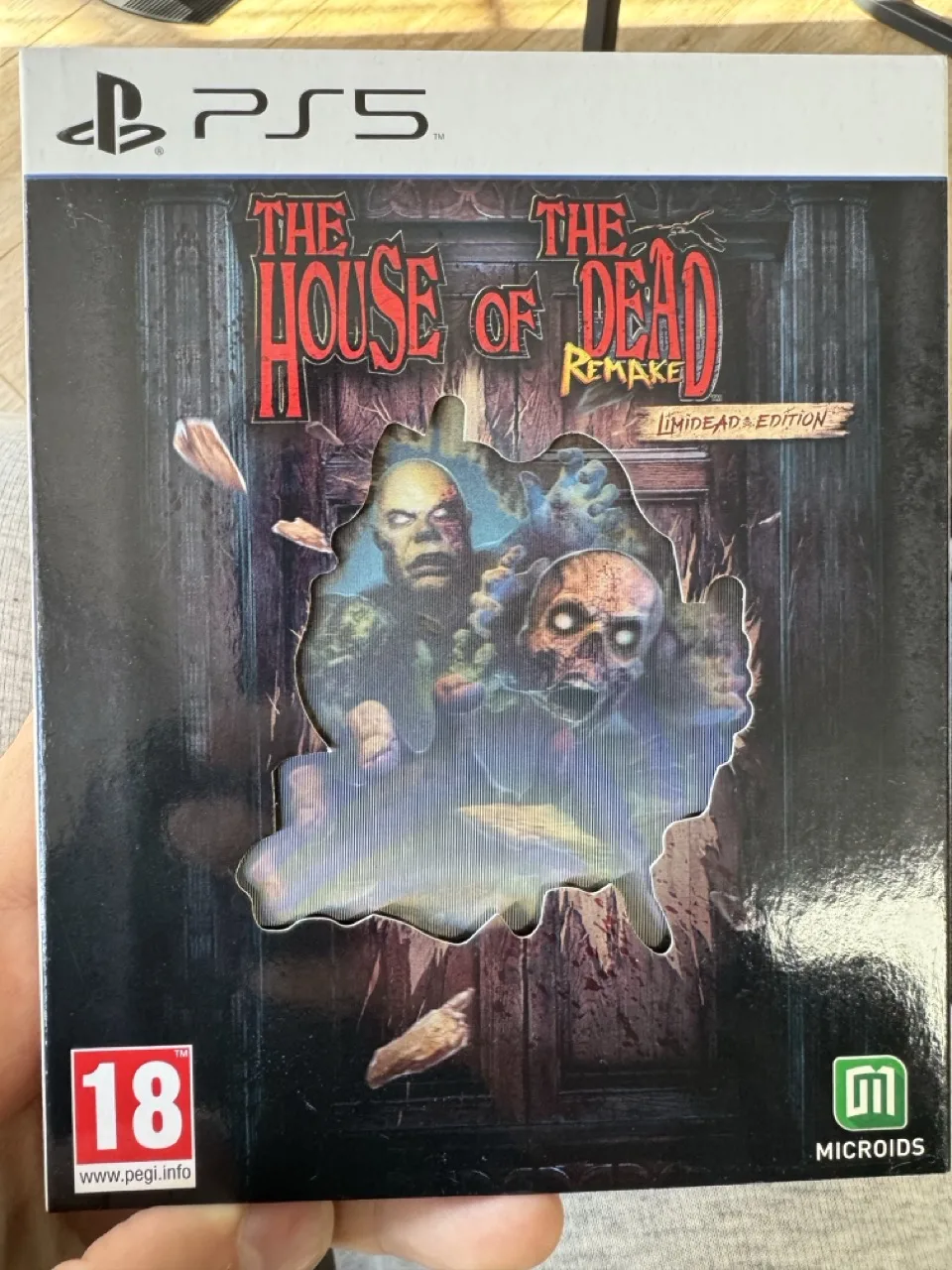 The House of The Dead Remake (PS5) okładka wydania pudełkowego, wersja EN, zdjęcie 1