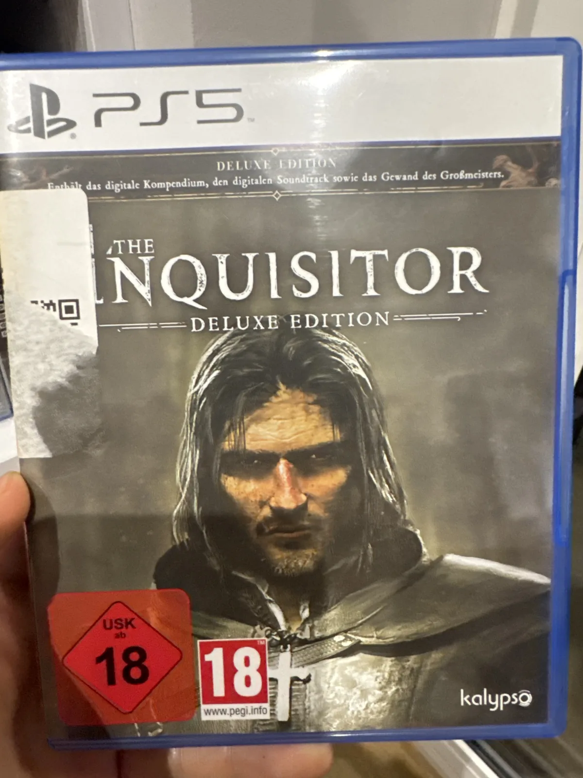 The Inquisitor (PS5) okładka wydania pudełkowego, zdjęcie 1