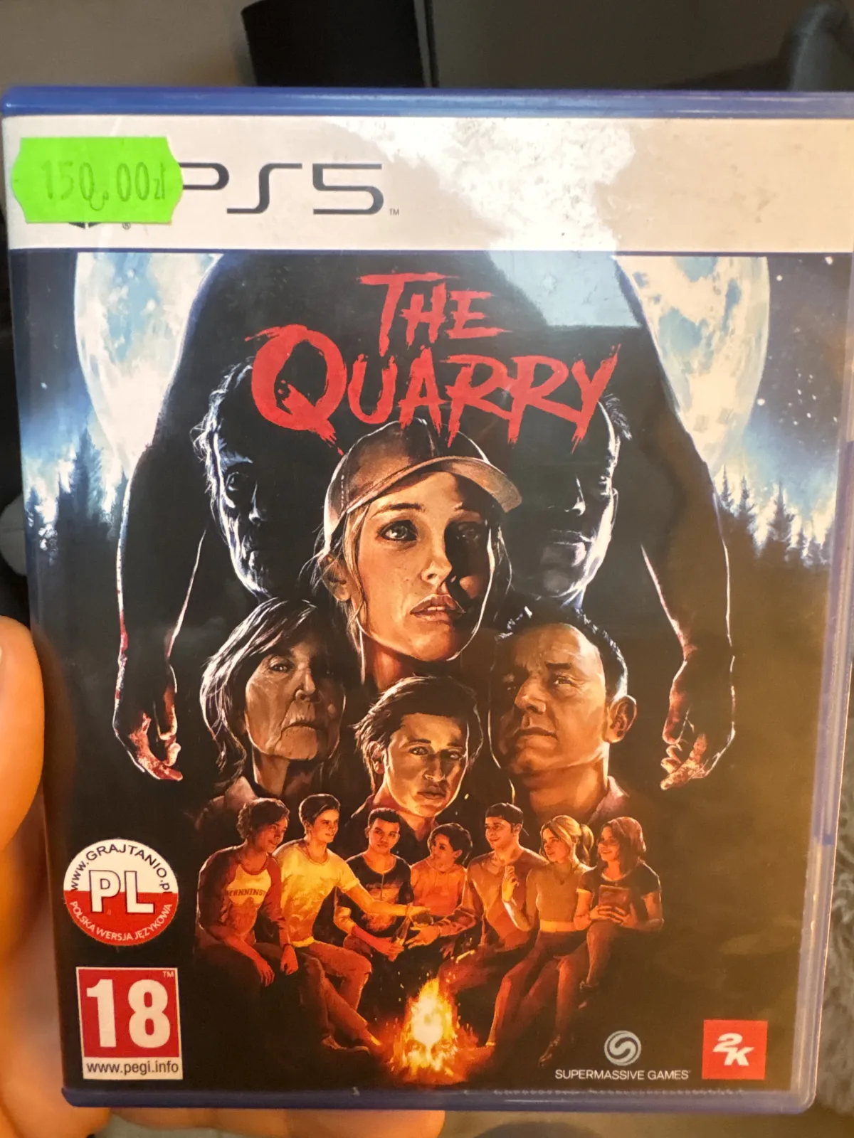 The Quarry (PS5) okładka wydania pudełkowego, zdjęcie 1