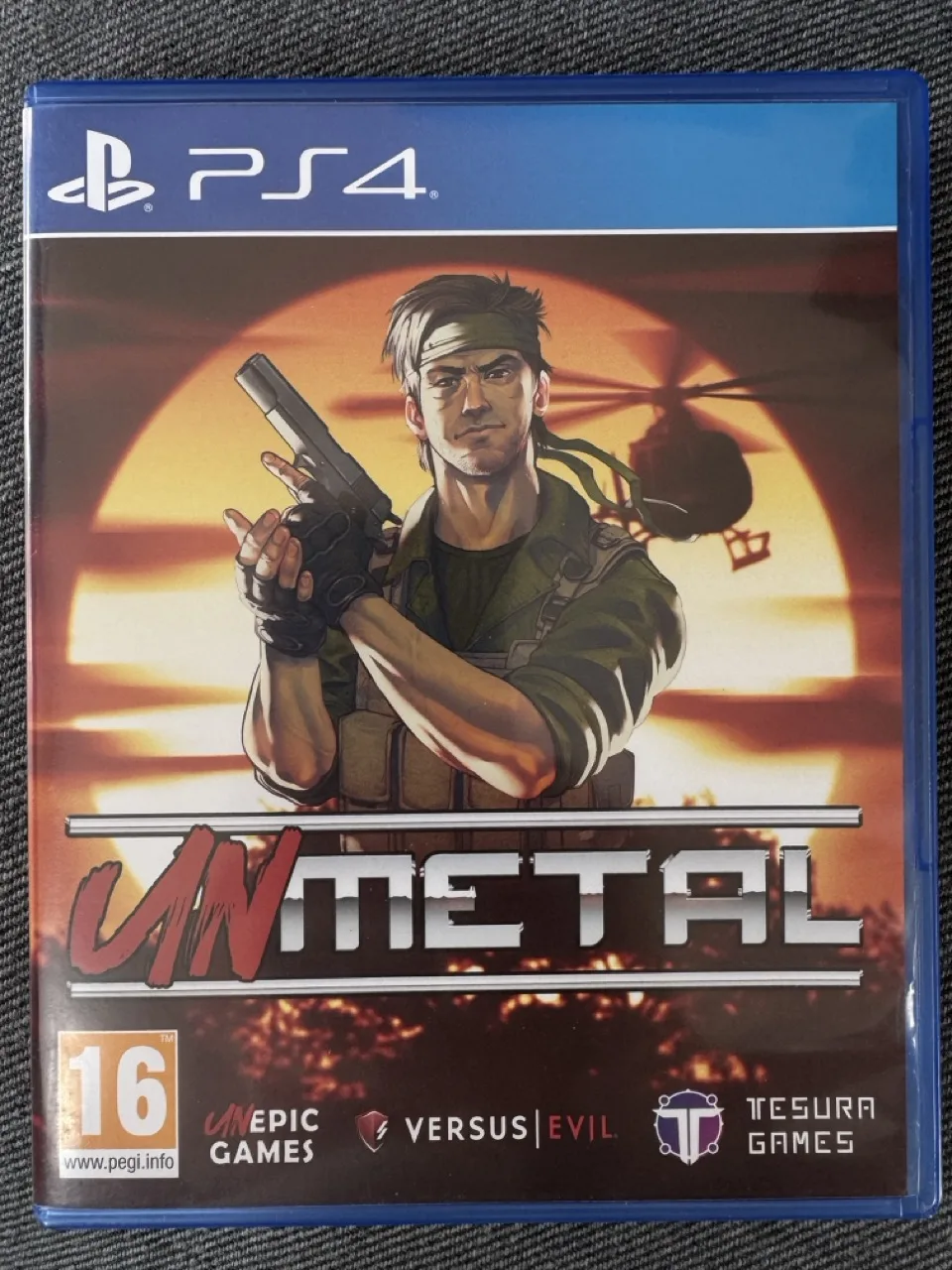 UnMetal (PS4) okładka wydania pudełkowego, wersja EU, zdjęcie 1